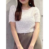 アイボリー | テープヤーンハーフスリーブニット | MURUA