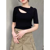 レイヤードオープンハーフニット | MURUA | 詳細画像12 