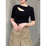 レイヤードオープンハーフニット | MURUA | 詳細画像14 