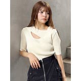 レイヤードオープンハーフニット | MURUA | 詳細画像17 