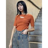 レイヤードオープンハーフニット | MURUA | 詳細画像2 