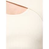 レイヤードオープンハーフニット | MURUA | 詳細画像28 