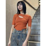 レイヤードオープンハーフニット | MURUA | 詳細画像8 