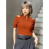 ZIPカシュクールハーフニット | MURUA | 詳細画像17 