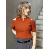 ZIPカシュクールハーフニット | MURUA | 詳細画像3 