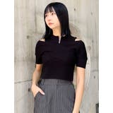 ZIPカシュクールハーフニット | MURUA | 詳細画像6 