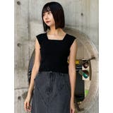 2wayフレンチスリーブニット | MURUA | 詳細画像3 