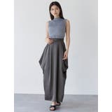 リブデザインハイネックノースリーブニット | MURUA | 詳細画像10 