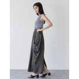 リブデザインハイネックノースリーブニット | MURUA | 詳細画像11 