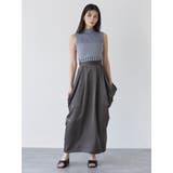 リブデザインハイネックノースリーブニット | MURUA | 詳細画像12 