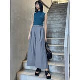 リブデザインハイネックノースリーブニット | MURUA | 詳細画像23 