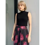 リブデザインハイネックノースリーブニット | MURUA | 詳細画像26 