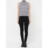 リブデザインハイネックノースリーブニット | MURUA | 詳細画像37 