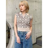 ジオメトリックニットタンク | MURUA | 詳細画像16 