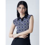 ジオメトリックニットタンク | MURUA | 詳細画像5 