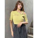 リングスルーアシメニット | MURUA | 詳細画像2 