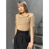 リングスルーアシメニット | MURUA | 詳細画像8 