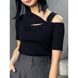 ブラック | リングスルーアシメニット | MURUA