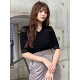シアーケーブルハーフニット | MURUA | 詳細画像24 