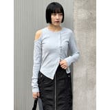 ホックアシメリブトップス | MURUA | 詳細画像16 