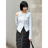 ホックアシメリブトップス | MURUA | 詳細画像17 