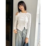 ホックアシメリブトップス | MURUA | 詳細画像21 