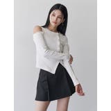 ホックアシメリブトップス | MURUA | 詳細画像5 