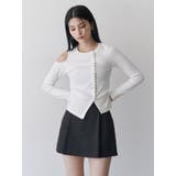 ホックアシメリブトップス | MURUA | 詳細画像6 