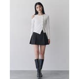 ホックアシメリブトップス | MURUA | 詳細画像7 