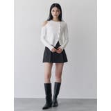 ホックアシメリブトップス | MURUA | 詳細画像8 