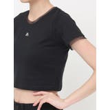 チュールトリムコンパクトTシャツ | MURUA | 詳細画像25