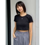 チュールトリムコンパクトTシャツ | MURUA | 詳細画像4