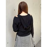 フーディレイヤードトップス | MURUA | 詳細画像6 