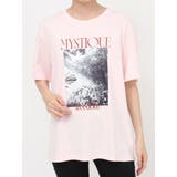 ピンク | グラフィックオーバーTシャツ | MURUA