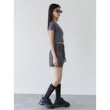 パッチステッチクロップドT | MURUA | 詳細画像10 