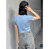 パッチステッチクロップドT | MURUA | 詳細画像16 