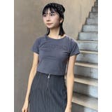 パッチステッチクロップドT | MURUA | 詳細画像25 