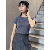 パッチステッチクロップドT | MURUA | 詳細画像26 