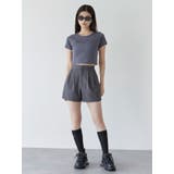 パッチステッチクロップドT | MURUA | 詳細画像9 