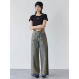 テレコロゴクロップドT | MURUA | 詳細画像11 