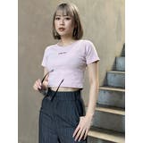 テレコロゴクロップドT | MURUA | 詳細画像17 