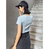 テレコロゴクロップドT | MURUA | 詳細画像22 