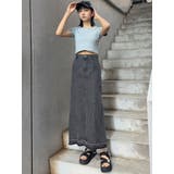 テレコロゴクロップドT | MURUA | 詳細画像23 