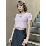 テレコロゴクロップドT | MURUA | 詳細画像3 