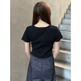 テレコロゴクロップドT | MURUA | 詳細画像30 