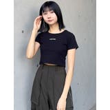 テレコロゴクロップドT | MURUA | 詳細画像33 