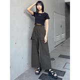 テレコロゴクロップドT | MURUA | 詳細画像35 