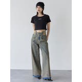 テレコロゴクロップドT | MURUA | 詳細画像9 