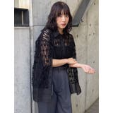 レースクロップド2WAYシアーシャツ | MURUA | 詳細画像10 