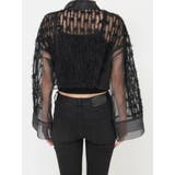 レースクロップド2WAYシアーシャツ | MURUA | 詳細画像21 